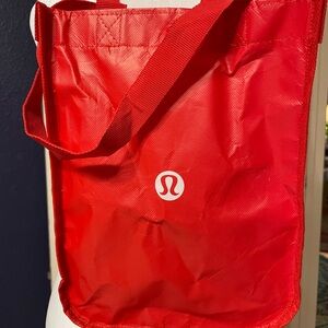 lululemon athletica Red Tote Bag